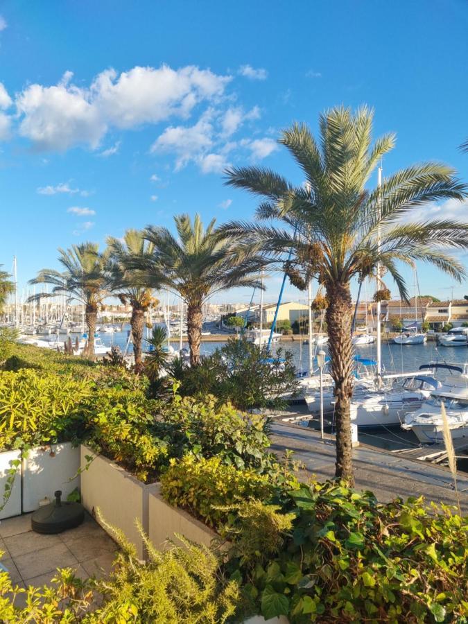 Cap Capistol Studio Avec Terrasse, Vue Port Agde Ngoại thất bức ảnh