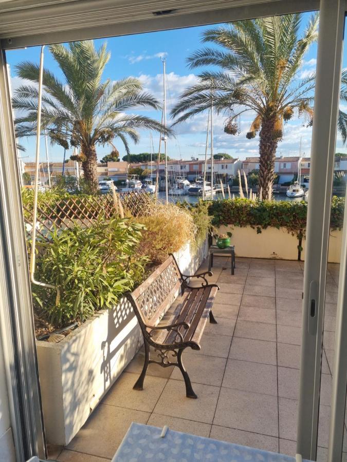 Cap Capistol Studio Avec Terrasse, Vue Port Agde Ngoại thất bức ảnh